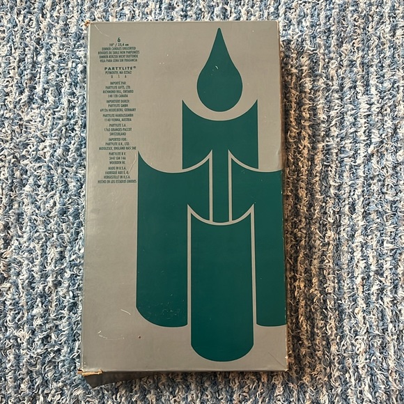 Partylite Dinner candles unscented Mauve - Picture 4 of 7